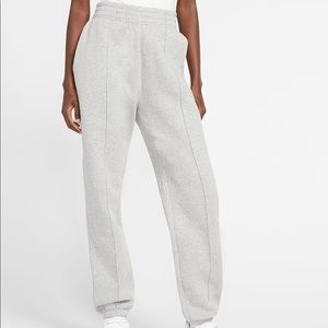 XS Nike Women’s Sportswear Collection Essential Fleece Pants Sweatpants Gray